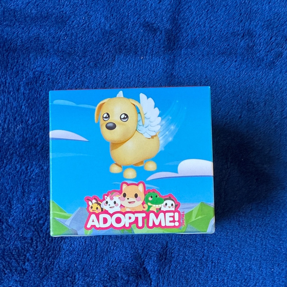 McDonald's Adopt Me! Toy Box - Blue and Yellow